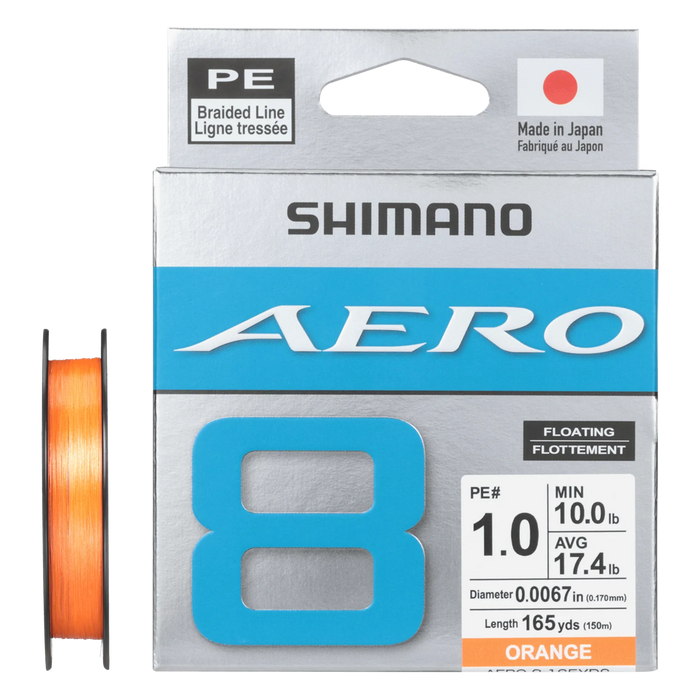 Shimano Aero 8 Braid- Orange
