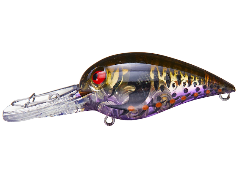 Storm Original Wiggle Wart- Phantom Green Purple Craw