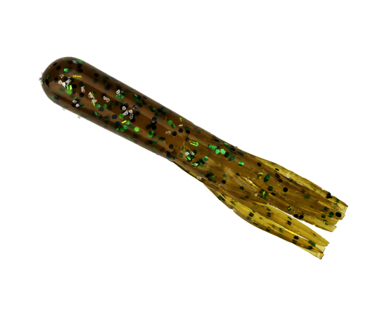 Strike King Bitsy Tube- Pumpkin Green Flake