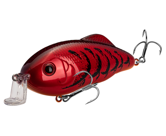 Strike King Hybrid Hunter Shallow Jr. Crankbait- Delta Red