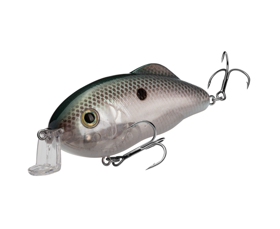 Strike King Hybrid Hunter Shallow Jr. Crankbait- Green Gizzard Shad