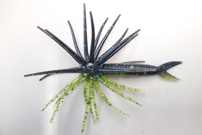 TMF Jerkin Urchin- Black Blue Chart