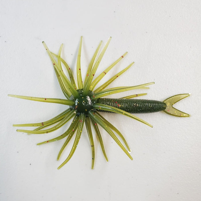 TMF Jerkin Urchin- WatermelonRedGoldFlake