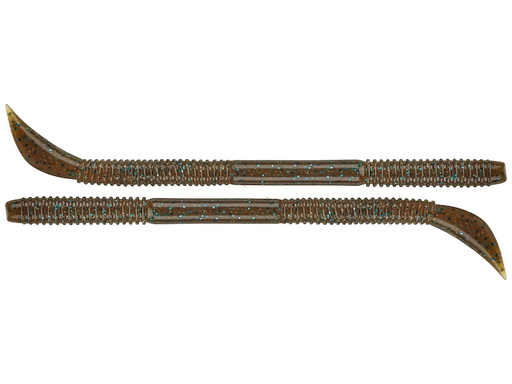 Zappu Maga Tail Worm- Green Pumpkin Blue