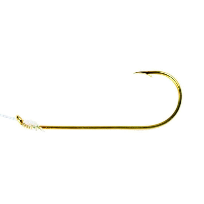 Eagle Claw Aberdeen Snell Gold Hooks — Lake Pro Tackle