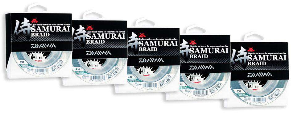Daiwa Samurai Braid Green 20 Lb - 150 Yards : : Sports, Fitness &  Outdoors