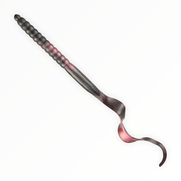 6.5 Ribbed Ribbon Tail Worm - 6 Cavity-95237