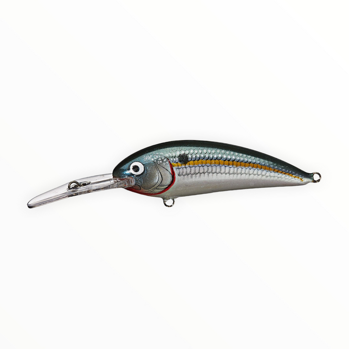 Bagley Shallow Small Fry Shad Shad on White SH4 3 All Brass Crankbait Fish  Lure