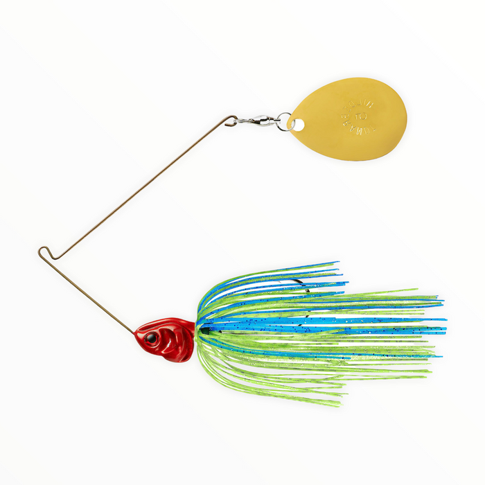 Booyah Covert Spinnerbait Gold Colorado — Lake Pro Tackle