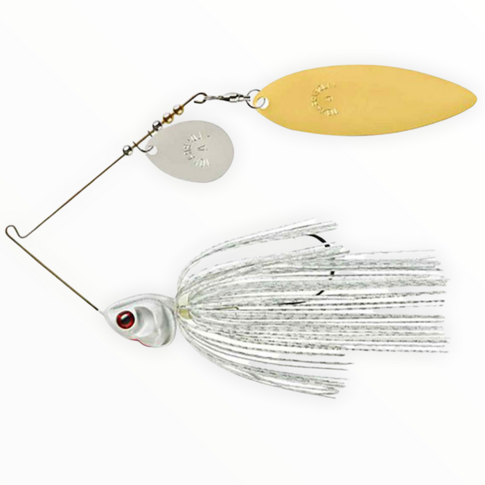 Booyah Covert Spinnerbait Gold Colorado Nickel Willow