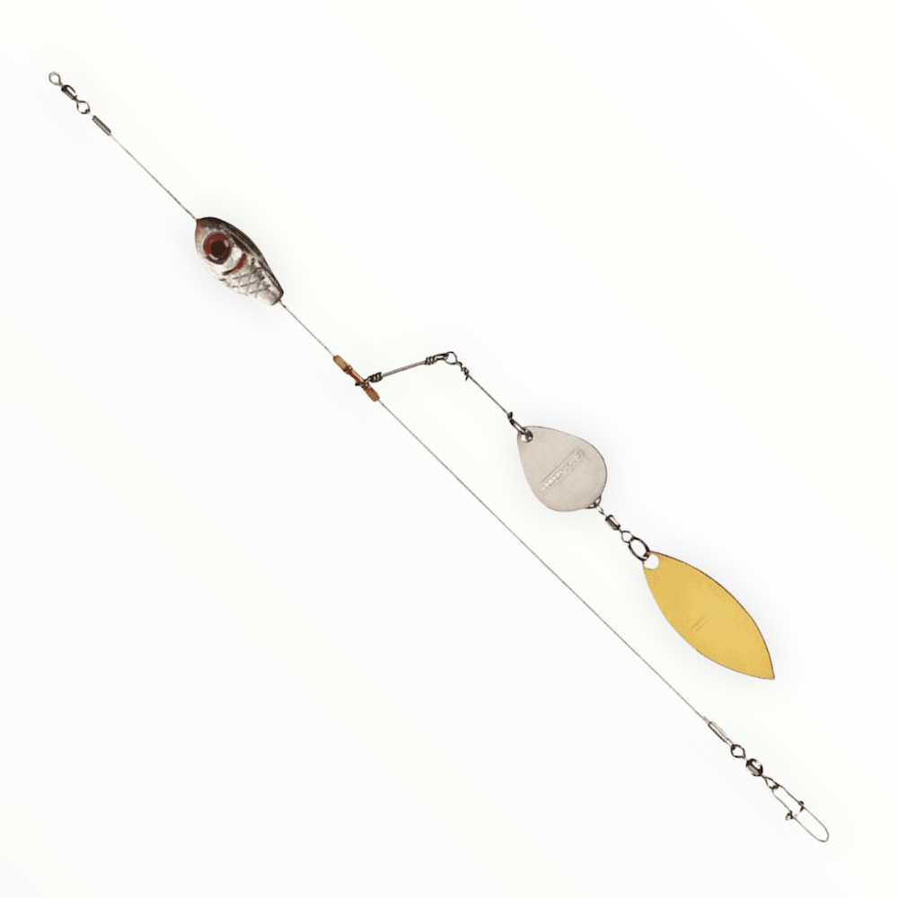 Booyah Boo Spin Rig Tandem 3/8 Oz Colore Alpino | Spinnerbait Per Pesca In Acqua Dolce