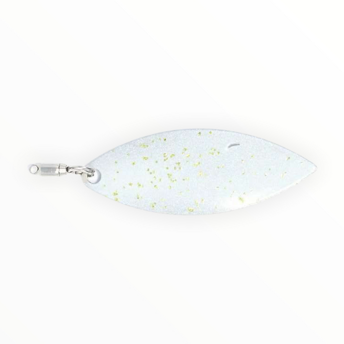 Bass Assets Willow Leaf Quick Change Blade- Glow White