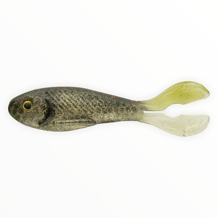 Big Bite Baits Real Deal Shad- Golden Hitch