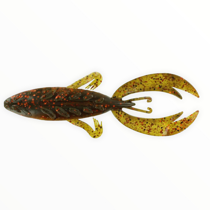 fighting fish lure Big Bite Baits Rojas Fighting Frog 4" Tilapia Magic