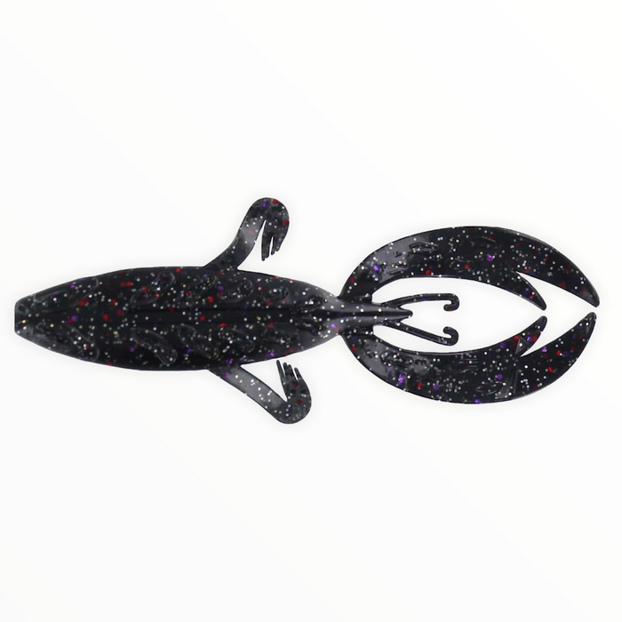 black frog fishing lure Big Bite Baits Rojas Fighting Frog 4" Tilapia Magic
