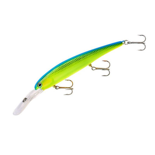 Bandit Deep Walleye Crankbait- Chartreuse Blue Back