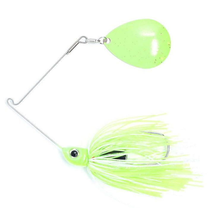 Bass Assets Thumper Elite Spinnerbait- Chartreuse Pearl