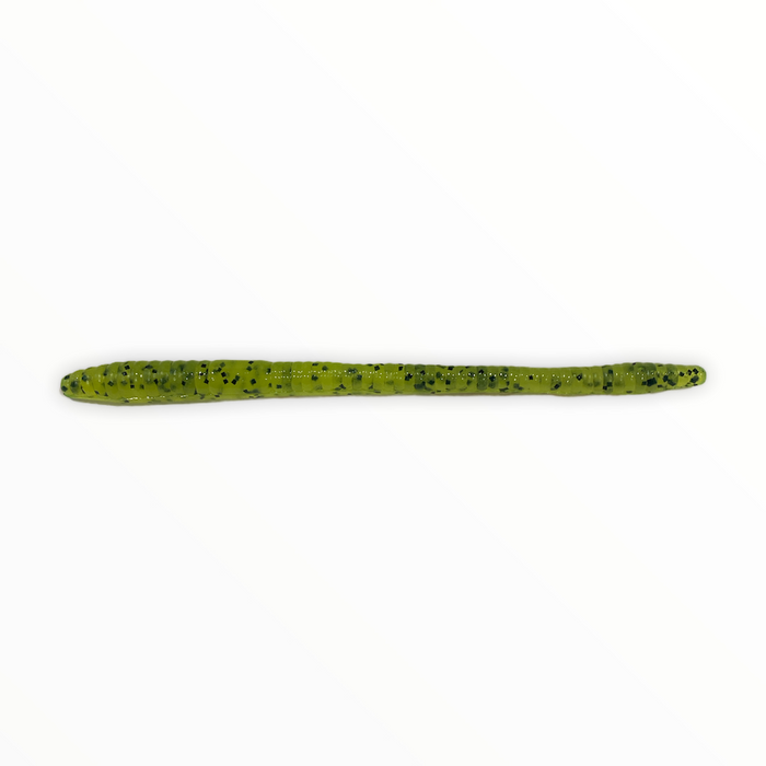 Zoom Finesse Worm- Chartreuse Pepper