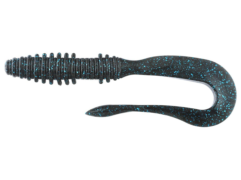 Keitech Mad Wag- Black Blue Fleck