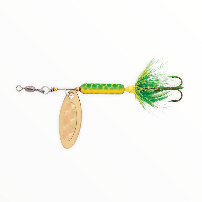 Luhr-Jensen Bang Tail Spinner Fire Tiger / 1/4 oz