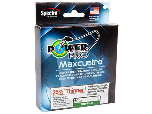 PowerPro Maxcuatro Microfilament Braided Line Box