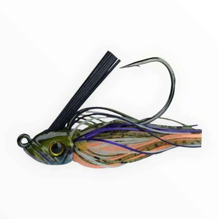 Picasso Lures Swim Jig - Black/ Blue Chartreuse