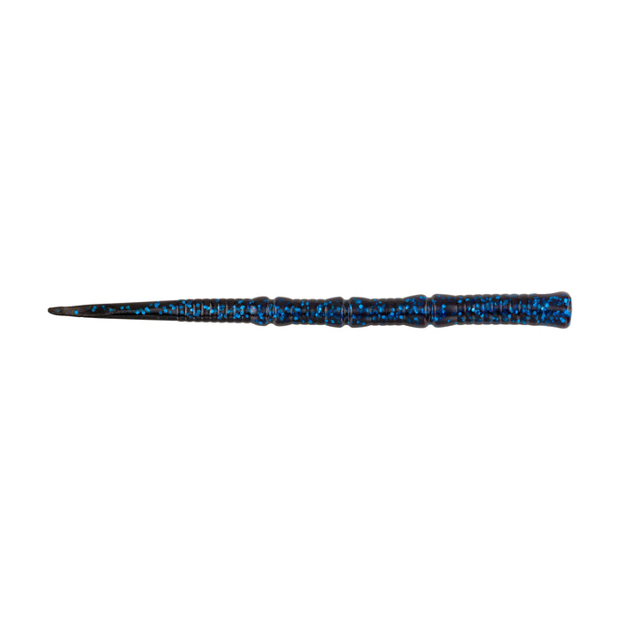 Berkley PowerBait Flute Worm Black Blue Fleck 