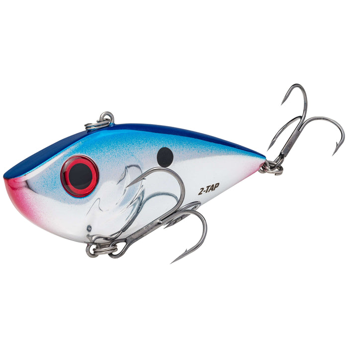 Strike King Red Eyed Shad Tungsten 2 Tap- Chrome Blue