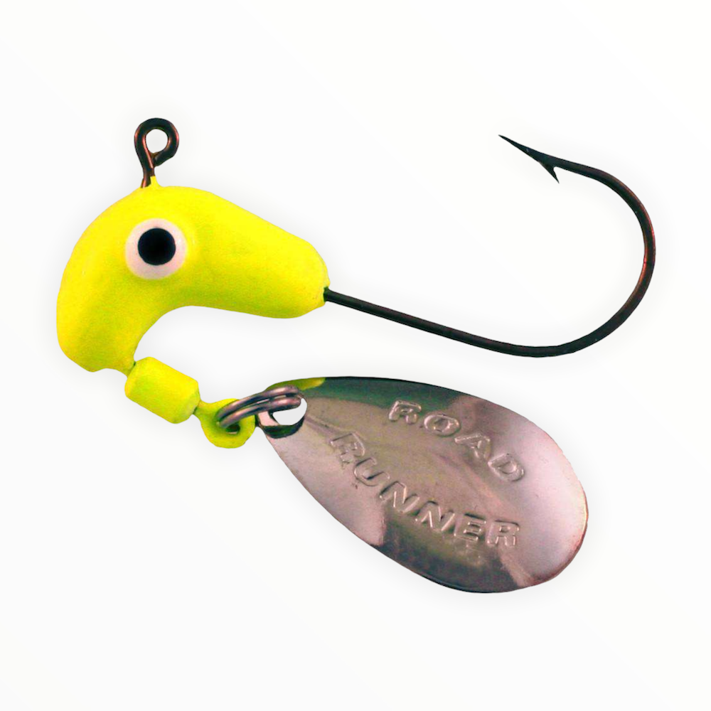 Blakemore Original Road Runner Heads Chartreuse / 1/8 oz