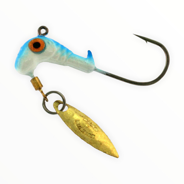Road Runner Pro 2.0 Head 1/8oz Underspin Jighead Blue Pearl