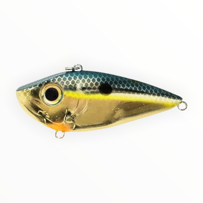Strike King Red Eyed Shad- Gold Sexy Shad