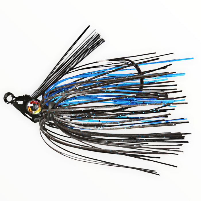 black sambo fishing lure Santone Lures Rayburn Swim Jig — Lake Pro Tackle