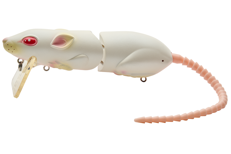 bb gun fishing lures Spro Rat 50 White