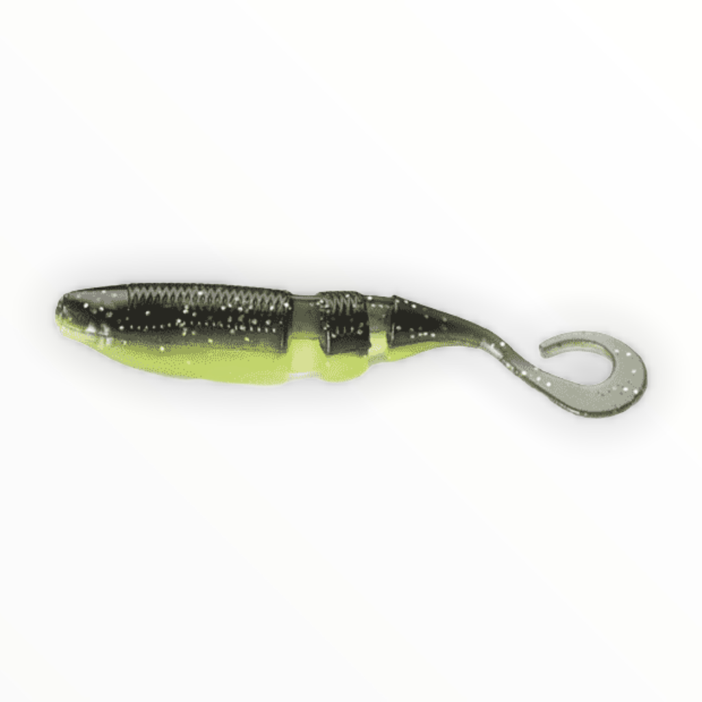 Lake Fork Trophy Lures Live Baby Shad Swimbait - Chartreuse Ice