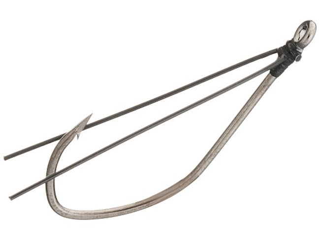 cara hack fishing hook tanpa root Trokar Neko Weedless Hook 6pk — Lake Pro Tackle