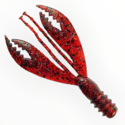 V&M Baby Mud Bug- Black Red Glitter