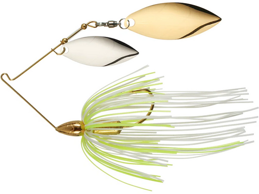 War Eagle Screaming Eagle Spinnerbait- Hot White Chartreuse
