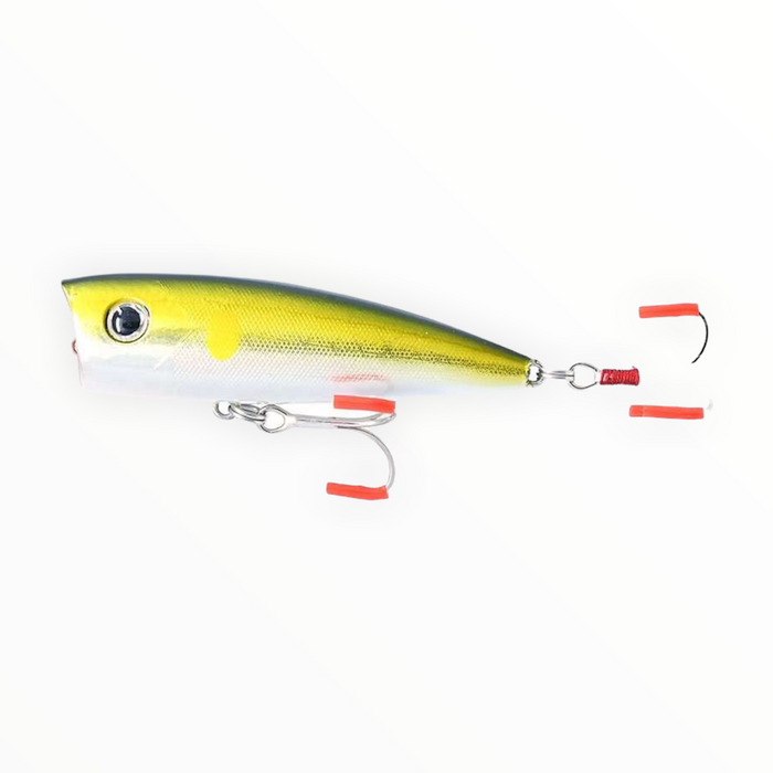 Yo-Zuri MAG Popper 130 mm Leurre de pêche, jaune, 1 pièce Yo-Zuri MAG Popper 130 mm Leurre de pêche, jaune, 1 pièce