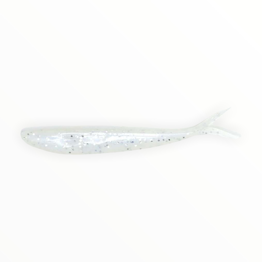 Zoom Bait Company Tiny Fluke Fishing Lure (Color: White Pearl