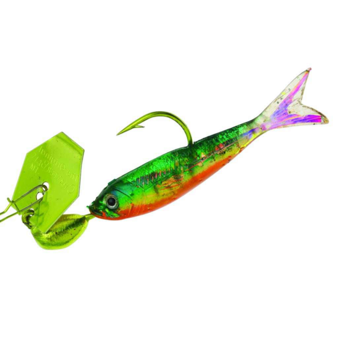 Easy BFS Bass Fall Fishing Lure: Z-Man Chatterbait Flashback Mini with Baby  BallerZ 