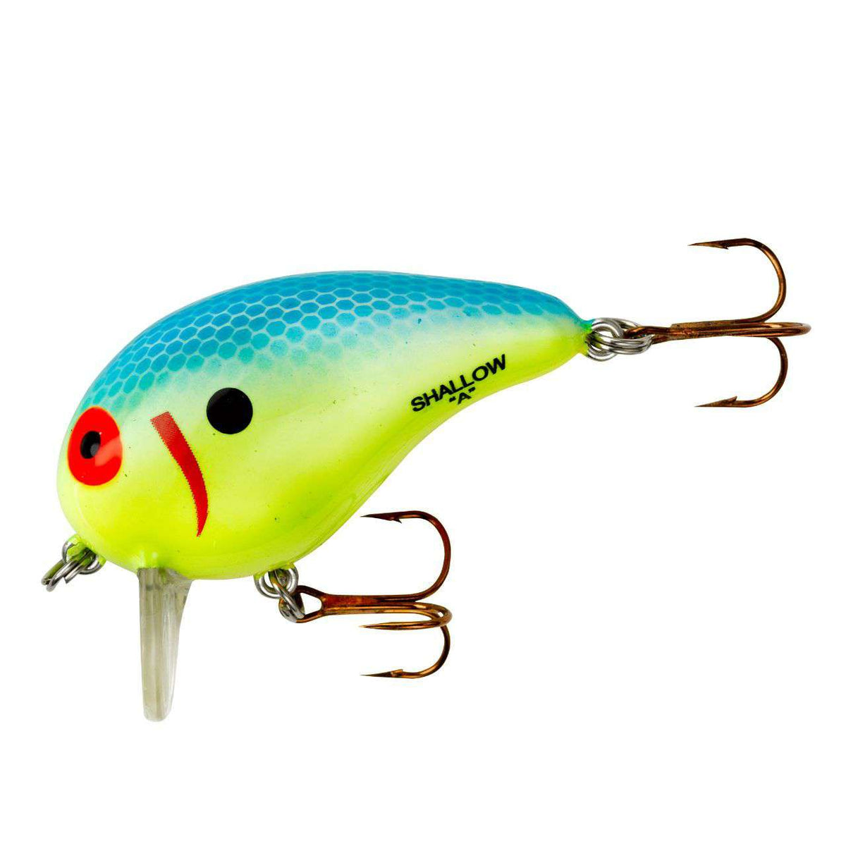 Bomber Lures Shallow A Crankbait, Foxy Shad