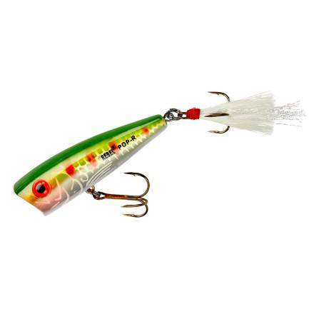 RARE VINTAGE REBEL POP-R FISHING LURE SAMPLE BODY RARE VINTAGE REBEL POP-R FISHING LURE SAMPLE BODY
