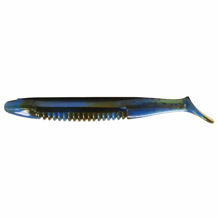 cane thumper fishing lure Big Bite 4.25" Shad the specially placed hook pockets on the top Big Bite Baits Bb Bb