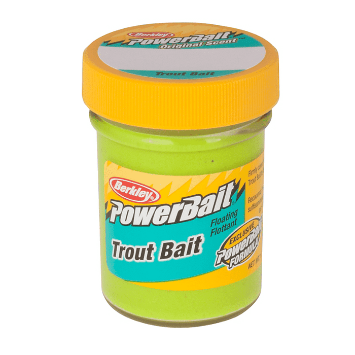 Berkley PowerBait Trout Bait Chartreuse 