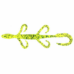 Tackle HD 12-Pack Lizard Fishing Lure, 6-Inch Soft Plastic Fishing Lures  for Bass Fishing, Bass Lures with Massive Curly Tail, Freshwater Lizard  Fishing Bait, Chartreuse Pepper 