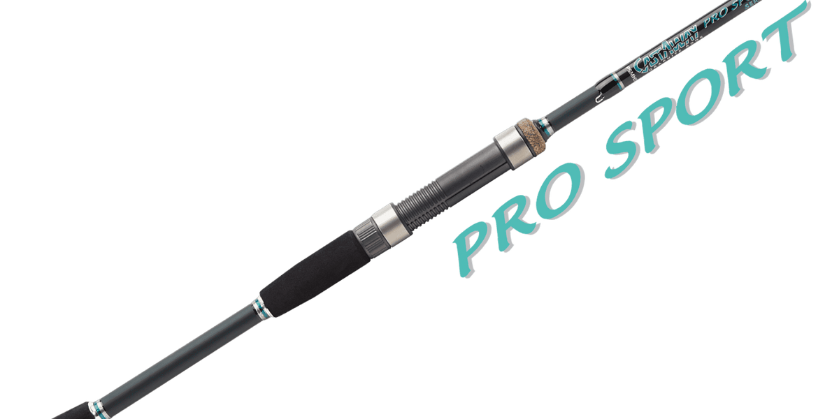 Castaway Rods Pro Sport Spin Freshwater Rod, 6.66-Feet/Ultra-Light