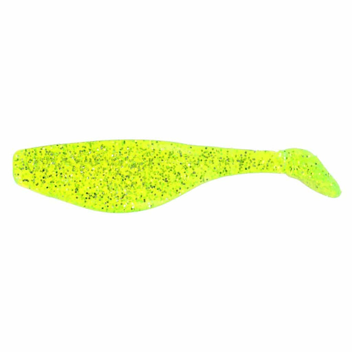 Big Bite Baits Shad Swimbait | Paddle Tail Chartreuse Shine