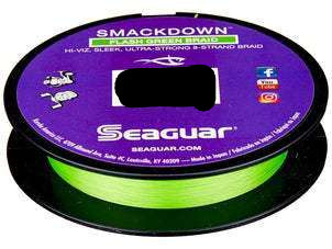 Seaguar Smackdown Braid 20 lb / Stealth Gray